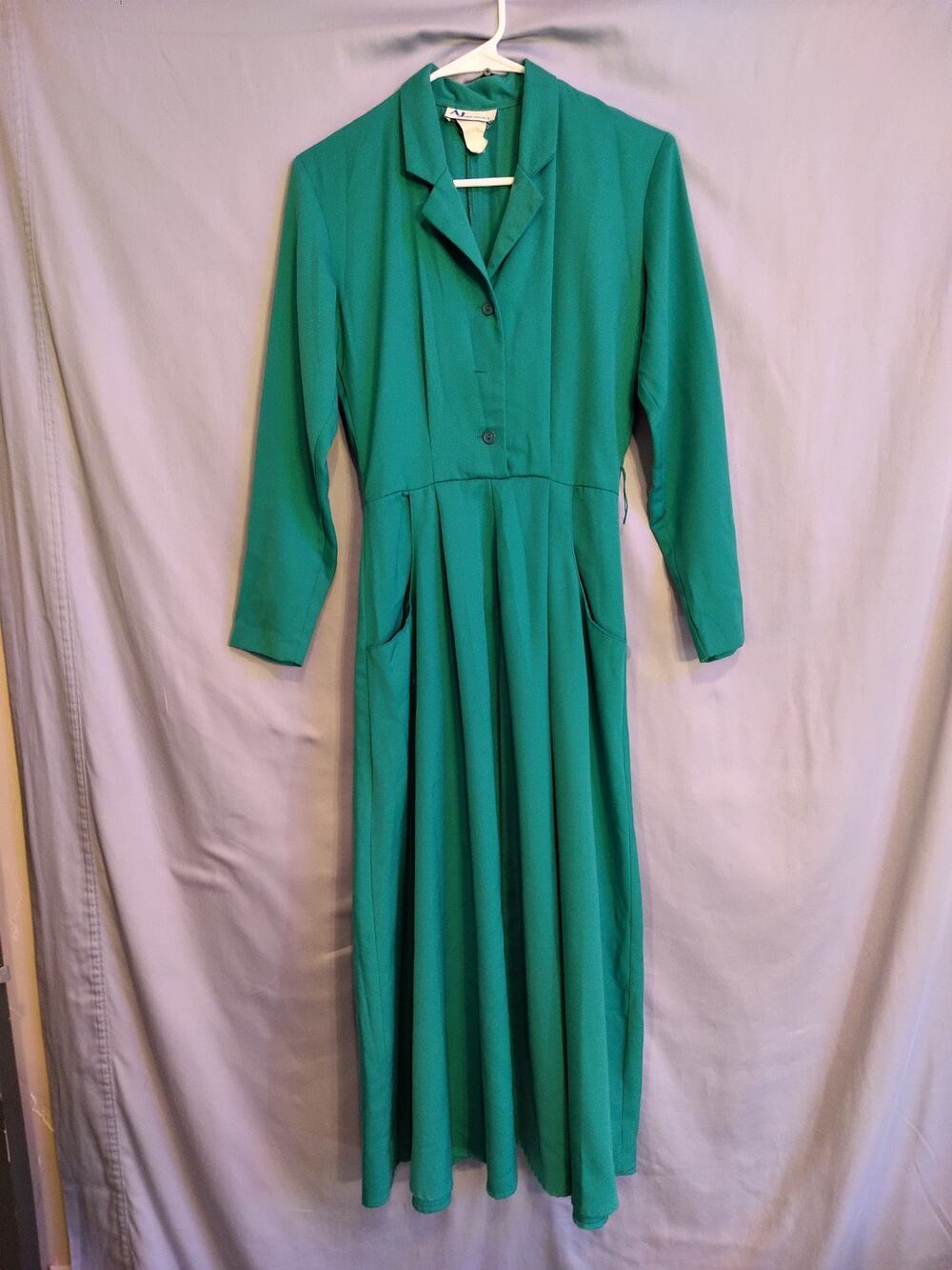 AJ and Friends green dress